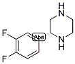 (R)-2-(3,4-DIFLUORO-PHENYL)-PIPERAZINE 结构式