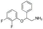 2-(2,3-DIFLUORO-PHENOXY)-2-PHENYL-ETHYLAMINE 结构式