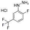 (2-FLUORO-5-TRIFLUOROMETHYL-PHENYL)-HYDRAZINE HYDROCHLORIDE 结构式