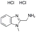 (1-METHYL-1H-BENZIMIDAZOL-2-YL)METHYLAMINE DIHYDROCHLORIDE 结构式