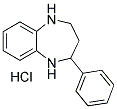 2-PHENYL-2,3,4,5-TETRAHYDRO-1H-BENZO[B][1,4]DIAZEPINE HYDROCHLORIDE 结构式