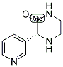 (R)-3-PYRIDIN-3-YL-PIPERAZIN-2-ONE 结构式