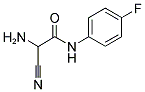 2-AMINO-2-CYANO-N-(4-FLUORO-PHENYL)-ACETAMIDE 结构式