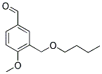 3-(BUTOXYMETHYL)-4-METHOXYBENZALDEHYDE 结构式