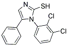 1-(2,3-DICHLOROPHENYL)-5-PHENYL-1H-IMIDAZOLE-2-THIOL 结构式