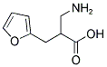 2-AMINOMETHYL-3-FURAN-2-YL-PROPIONIC ACID 结构式