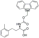 (R)-2-(9H-FLUOREN-9-YLMETHOXYCARBONYLAMINO)-4-O-TOLYL-BUTYRIC ACID 结构式