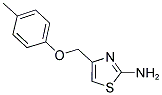 4-P-TOLYLOXYMETHYL-THIAZOL-2-YLAMINE 结构式