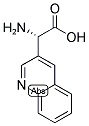 (S)-AMINO-QUINOLIN-3-YL-ACETIC ACID 结构式