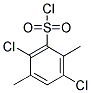 2,5-DICHLORO-3,6-DIMETHYLBENZENESULFONYL CHLORIDE 结构式