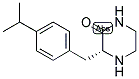 (R)-3-(4-ISOPROPYL-BENZYL)-PIPERAZIN-2-ONE 结构式