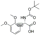 (S)-TERT-BUTOXYCARBONYLAMINO-(2,3-DIMETHOXY-PHENYL)-ACETIC ACID 结构式