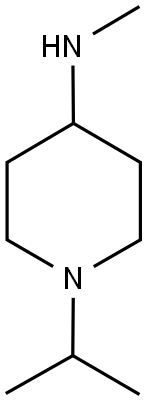 (1-ISOPROPYL-PIPERIDIN-4-YL)-METHYL-AMINE 结构式