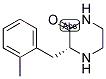 (R)-3-(2-METHYL-BENZYL)-PIPERAZIN-2-ONE 结构式