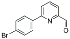 6-(4-BROMOPHENYL)PYRIDINE-2-CARBALDEHYDE 结构式