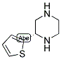 (S)-2-THIOPHEN-2-YL-PIPERAZINE 结构式