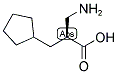 (S)-2-AMINOMETHYL-3-CYCLOPENTYL-PROPIONIC ACID 结构式