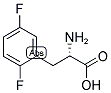 (S)-2-AMINO-3-(2,5-DIFLUORO-PHENYL)-PROPIONIC ACID 结构式