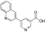 5-(3-QUINOLINYL)NICOTINIC ACID 结构式