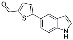 5-(1H-INDOL-5-YL)-2-THIOPHENECARBALDEHYDE 结构式