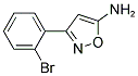 3-(2-Bromo-phenyl)-isoxazol-5-ylamine 结构式
