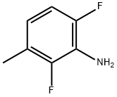 2,6-二氟-3-甲基苯胺 结构式