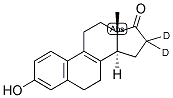 DELTA8,9-DEHYDROESTRONE-16,16-D2 结构式