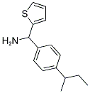 (4-SEC-BUTYLPHENYL)(THIEN-2-YL)METHYLAMINE 结构式