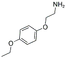 2-(4-乙氧基苯氧基)乙烷-1-胺 结构式