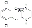 (R)-3-(2,5-DICHLORO-BENZYL)-PIPERAZIN-2-ONE 结构式