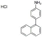 4-NAPHTHALEN-1-YL-PHENYLAMINE HYDROCHLORIDE 结构式