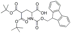 FMOC-DL-GLA(OTBU)2-OH 结构式