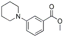 3-PIPERIDIN-1-YL-BENZOIC ACID METHYL ESTER 结构式