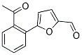 5-(2-乙酰基-苯基)-呋喃-2-甲醛 结构式