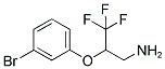 2-(3-BROMO-PHENOXY)-3,3,3-TRIFLUORO-PROPYLAMINE 结构式