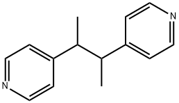 2,3-BIS(4-PYRIDYL)BUTANE 结构式