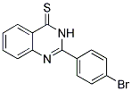 2-(4-BROMOPHENYL)QUINAZOLINE-4(3H)-THIONE 结构式