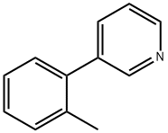 3-(2-甲基苯基)吡啶 结构式