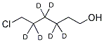 6-CHLORO-1-HEXYL-3,3,4,4,5,5-D6 ALCOHOL 结构式