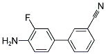 4'-AMINO-3'-FLUORO[1,1'-BIPHENYL]-3-CARBONITRILE 结构式