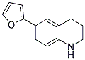 6-(2-FURYL)-1,2,3,4-TETRAHYDROQUINOLINE 结构式