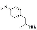 苯乙胺,4-二甲基氨基-A-甲基-,二盐酸盐 结构式