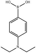 4-(二乙胺基)苯基硼酸 结构式