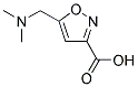 5-[(DIMETHYLAMINO)METHYL]ISOXAZOLE-3-CARBOXYLIC ACID 结构式