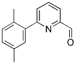 6-(2,5-DIMETHYLPHENYL)PYRIDINE-2-CARBALDEHYDE 结构式