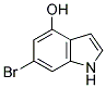 6-BROMO-4-HYDROXYINDOLE 结构式