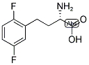 (S)-2-AMINO-4-(2,5-DIFLUORO-PHENYL)-BUTYRIC ACID 结构式