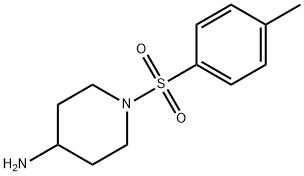 1-(4-甲基苯磺酰基)哌啶-4-胺 结构式