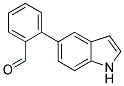 2-(1H-INDOL-5-YL)BENZALDEHYDE 结构式