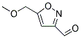 5-(METHOXYMETHYL)-3-ISOXAZOLECARBALDEHYDE 结构式